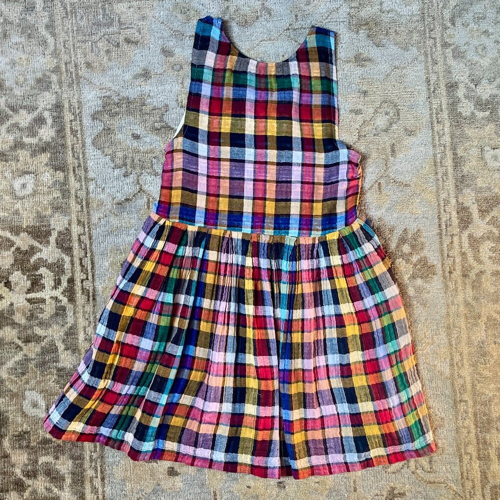 Ace & Jig Sleeveless Dress Rainbow Check - small